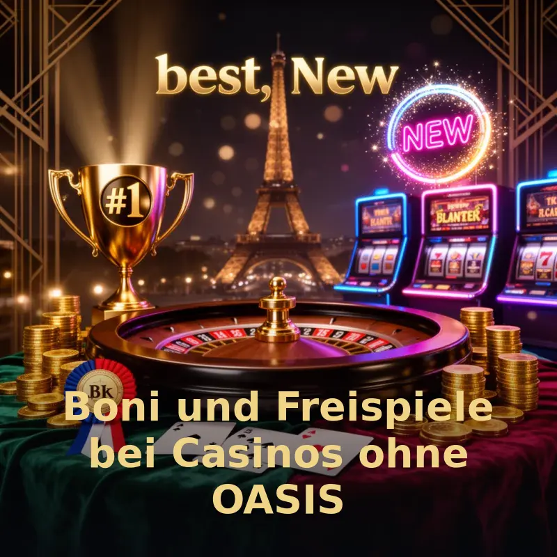 Boni und Freispiele bei Casinos ohne OASIS